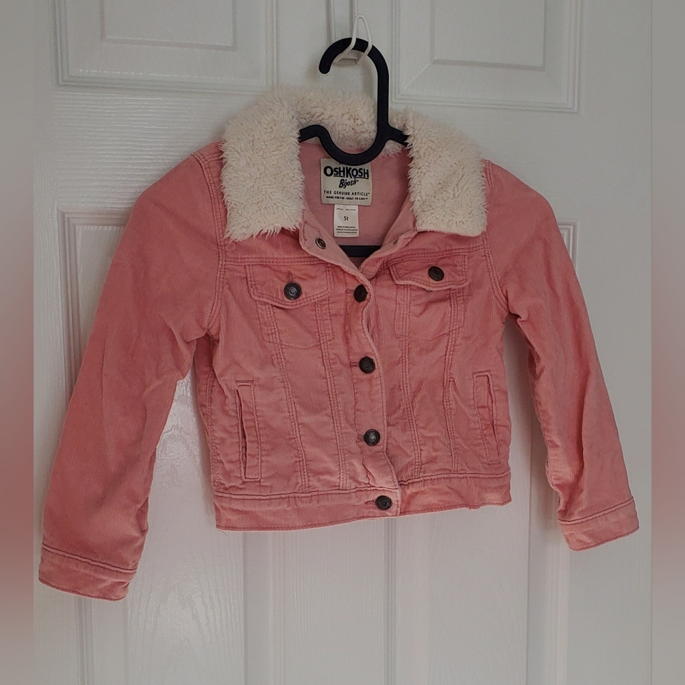 Oshkosh & Gap Kids Jean & Corduroy Jacket Lot Size 5T/XS - Picture 2 of 9